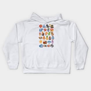 Alphabet Kids Hoodie